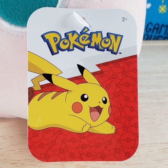 Pokemon Jigglypuff 6" Jazwares Collectible Nintendo Video Game Toy Plush NWT - Picture 10 of 11